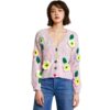 Women's Viscose Fiber Cardigan V Neck Long Sleeve Sweater Manufacturer - MOQ 100 pcs - Style 58053
