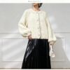 Women's Cardigan Crew Neck Long Sleeve Sweater Manufacturer - MOQ 100 pcs - Style 58058