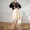 Women's Viscose Fiber Cardigan V Neck Long Sleeve Sweater Manufacturer - MOQ 100 pcs - Style 58059