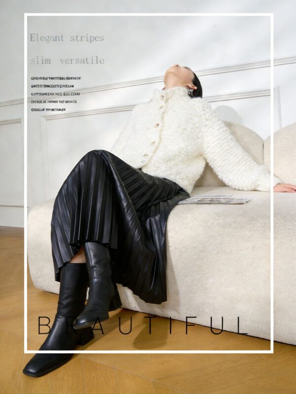 58060 product image 6 Women's Cardigan Long Sleeve Sweater Manufacturer - MOQ 100 pcs - Style 58060