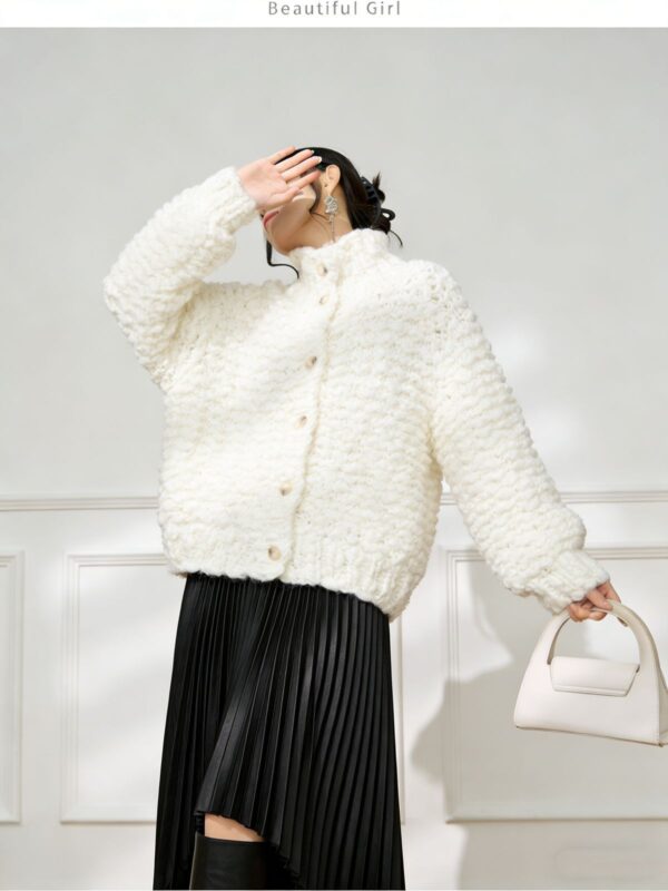 58060 product image 10 Women's Cardigan Long Sleeve Sweater Manufacturer - MOQ 100 pcs - Style 58060