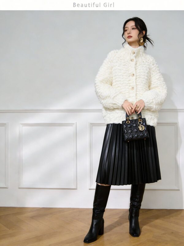 58060 product image 11 Women's Cardigan Long Sleeve Sweater Manufacturer - MOQ 100 pcs - Style 58060