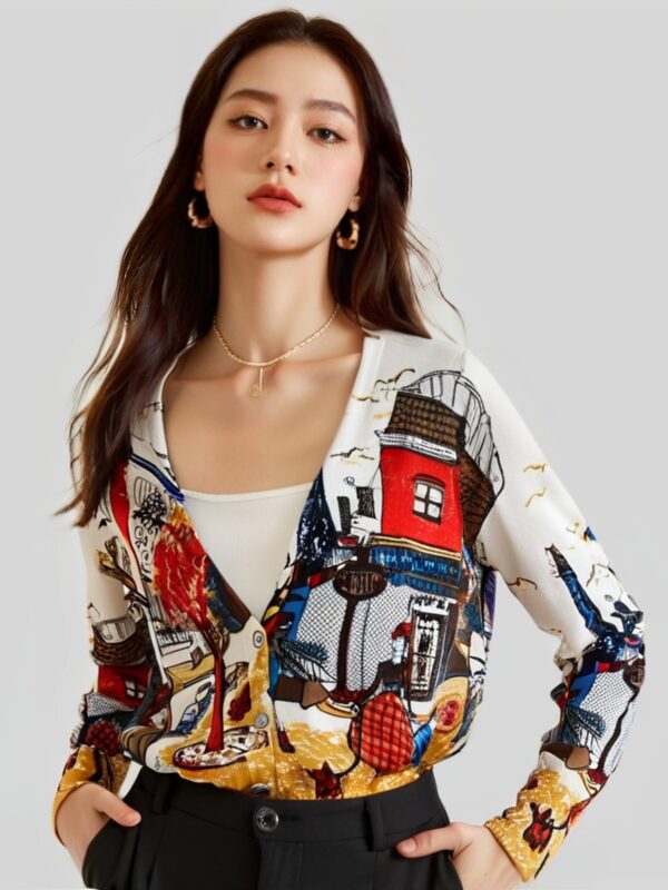 Women's Cardigan Long Sleeve Sweater Manufacturer - MOQ 100 pcs - Style 6099 Women's Cardigan Long Sleeve Sweater Manufacturer - MOQ 100 pcs - Style 6099