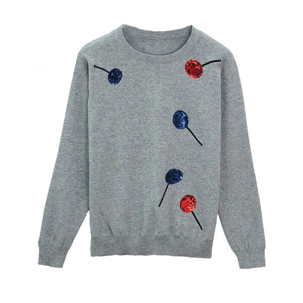 Women's Pullover Crew Neck Long Sleeve Sweater Manufacturer - MOQ 100 pcs - Style 7001