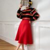 Women's Pullover Crew Neck Long Sleeve Sweater Manufacturer - MOQ 100 pcs - Style 7003 Women's Pullover Crew Neck Long Sleeve Sweater Manufacturer - MOQ 100 pcs - Style 7003