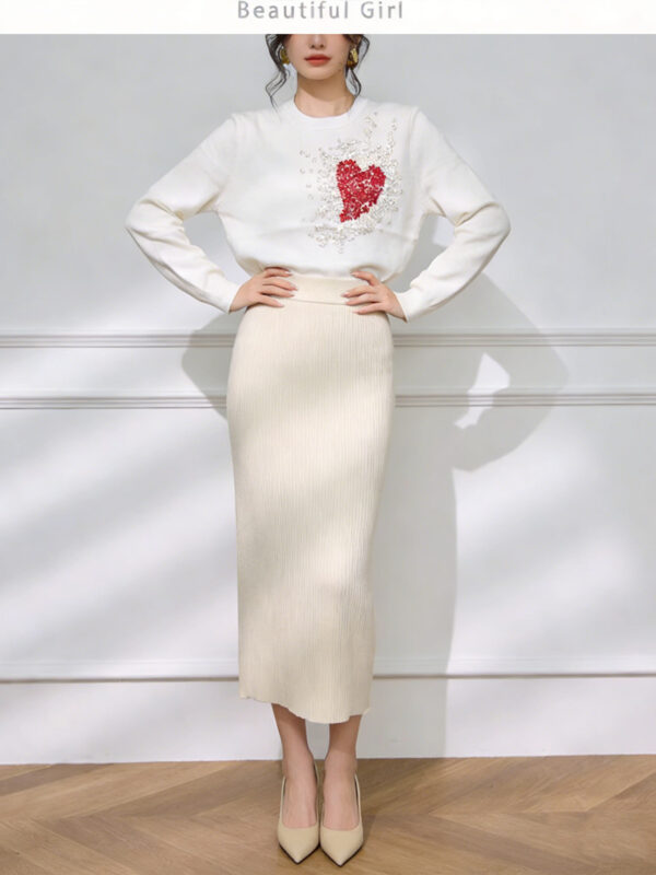 Women's Pullover Crew Neck Long Sleeve Sweater Manufacturer - MOQ 100 pcs - Style 7013 Women's Pullover Crew Neck Long Sleeve Sweater Manufacturer - MOQ 100 pcs - Style 7013