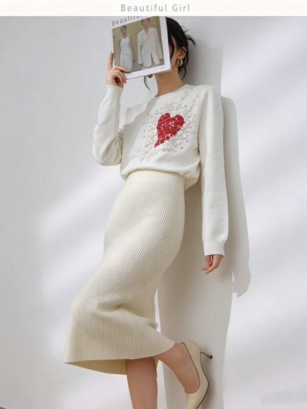 Women's Pullover Crew Neck Long Sleeve Sweater Manufacturer - MOQ 100 pcs - Style 7013 Women's Pullover Crew Neck Long Sleeve Sweater Manufacturer - MOQ 100 pcs - Style 7013