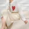 Women's Pullover Crew Neck Long Sleeve Sweater Manufacturer - MOQ 100 pcs - Style 7013 Women's Pullover Crew Neck Long Sleeve Sweater Manufacturer - MOQ 100 pcs - Style 7013