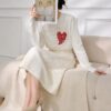 Women's Pullover Crew Neck Long Sleeve Sweater Manufacturer - MOQ 100 pcs - Style 7013 Women's Pullover Crew Neck Long Sleeve Sweater Manufacturer - MOQ 100 pcs - Style 7013