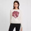 Women's Pullover Crew Neck Long Sleeve Sweater Manufacturer - MOQ 100 pcs - Style 7031