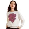 Women's Pullover Crew Neck Long Sleeve Sweater Manufacturer - MOQ 100 pcs - Style 7031