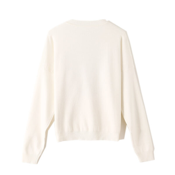 Women's Pullover Crew Neck Long Sleeve Sweater Manufacturer - MOQ 100 pcs - Style 7031