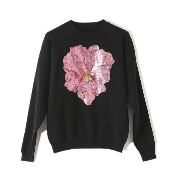 Women's Pullover Crew Neck Long Sleeve Sweater Manufacturer - MOQ 100 pcs - Style 7031