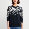 Women's Pullover Crew Neck Long Sleeve Sweater Manufacturer - MOQ 100 pcs - Style 7034