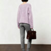 Women's Pullover V Neck Long Sleeve Sweater Manufacturer - MOQ 100 pcs - Style 7038