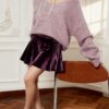 Women's Pullover V Neck Long Sleeve Sweater Manufacturer - MOQ 100 pcs - Style 7038