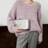 Women's Pullover V Neck Long Sleeve Sweater Manufacturer - MOQ 100 pcs - Style 7038