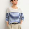 Women's Pullover Crew Neck Sweater Manufacturer - MOQ 100 pcs - Style 7044