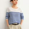 Women's Pullover Crew Neck Sweater Manufacturer - MOQ 100 pcs - Style 7044