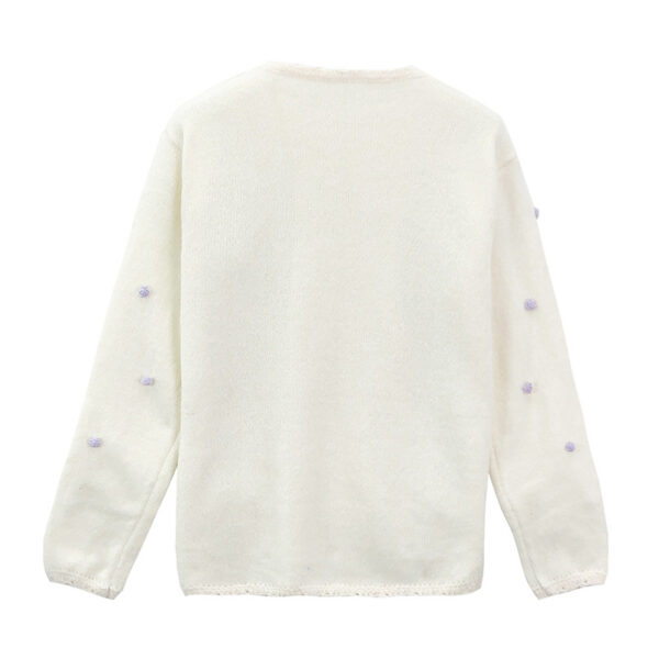 Women's Pullover Crew Neck Long Sleeve Sweater Manufacturer - MOQ 100 pcs - Style 7062