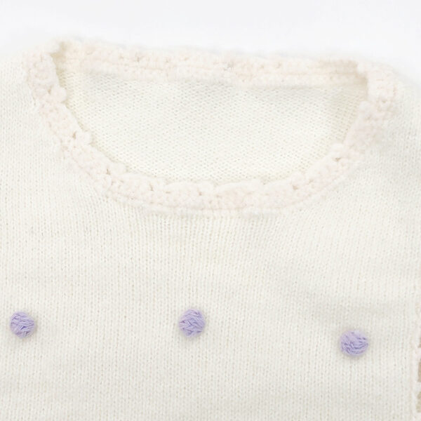 Women's Pullover Crew Neck Long Sleeve Sweater Manufacturer - MOQ 100 pcs - Style 7062