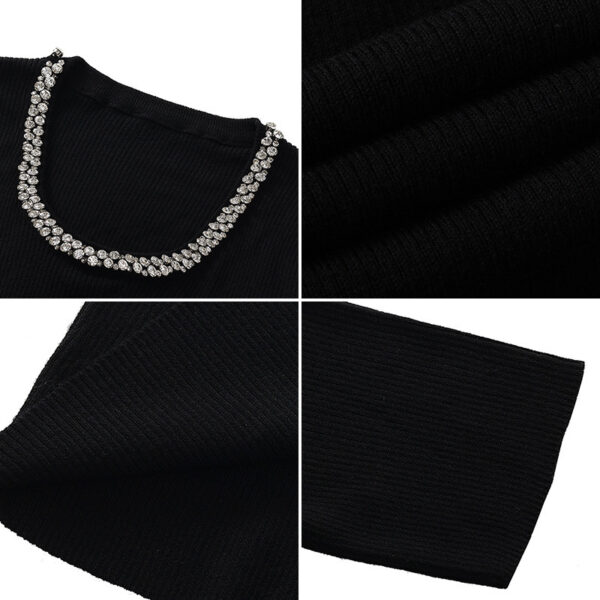 Women's Pullover Crew Neck Short Sleeve Sweater Manufacturer - MOQ 100 pcs - Style 7071 Women's Pullover Crew Neck Short Sleeve Sweater Manufacturer - MOQ 100 pcs - Style 7071