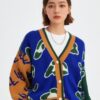 Women's Angora Goat Wool V Neck Long Sleeve Sweater Manufacturer - MOQ 100 pcs - Style 7076 Women's Angora Goat Wool V Neck Long Sleeve Sweater Manufacturer - MOQ 100 pcs - Style 7076