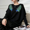 Women's Crew Neck Knitwear Manufacturer - MOQ 100 pcs - Style 7082