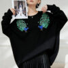 Women's Crew Neck Knitwear Manufacturer - MOQ 100 pcs - Style 7082