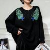 Women's Crew Neck Knitwear Manufacturer - MOQ 100 pcs - Style 7082