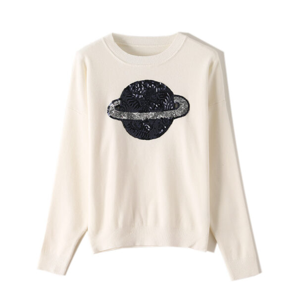 Women's Pullover Crew Neck Long Sleeve Sweater Manufacturer - MOQ 100 pcs - Style 7089