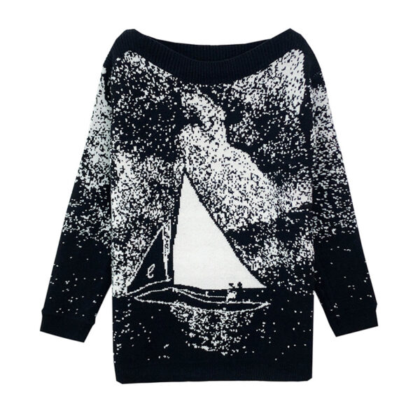 Women's Pullover Long Sleeve Sweater Manufacturer - MOQ 100 pcs - Style 7094 Women's Pullover Long Sleeve Sweater Manufacturer - MOQ 100 pcs - Style 7094