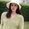 Women's Cardigan V Neck Long Sleeve Sweater Manufacturer - MOQ 100 pcs - Style 7111 Women's Cardigan V Neck Long Sleeve Sweater Manufacturer - MOQ 100 pcs - Style 7111