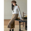 Women's Cardigan Crew Neck Long Sleeve Sweater Manufacturer - MOQ 100 pcs - Style 7115