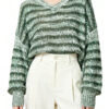 Women's Pullover Long Sleeve Sweater Manufacturer - MOQ 100 pcs - Style 7136