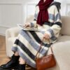 Women's Long Sleeve Knitwear Manufacturer - MOQ 100 pcs - Style 7137 Women's Long Sleeve Knitwear Manufacturer - MOQ 100 pcs - Style 7137