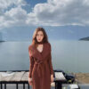 Women's Cardigan Long Sleeve Sweater Manufacturer - MOQ 100 pcs - Style 7138