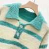 Women's Pullover Long Sleeve Sweater Manufacturer - MOQ 100 pcs - Style 7147