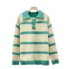 Women's Pullover Long Sleeve Sweater Manufacturer - MOQ 100 pcs - Style 7147