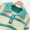 Women's Pullover Long Sleeve Sweater Manufacturer - MOQ 100 pcs - Style 7147