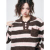 Women's Pullover Long Sleeve Sweater Manufacturer - MOQ 100 pcs - Style 7148