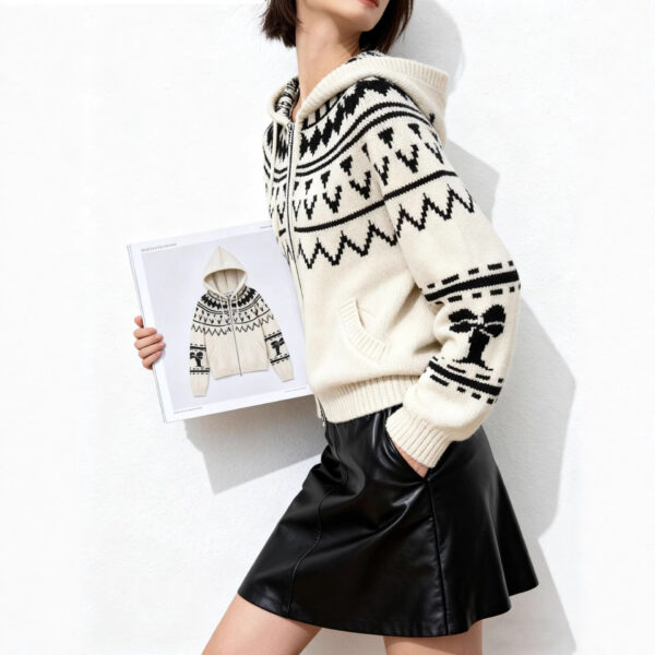 Women's Cardigan Long Sleeve Sweater Manufacturer - MOQ 100 pcs - Style 7156 Women's Cardigan Long Sleeve Sweater Manufacturer - MOQ 100 pcs - Style 7156
