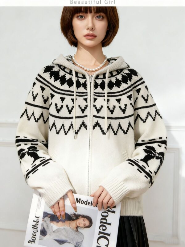 Women's Cardigan Long Sleeve Sweater Manufacturer - MOQ 100 pcs - Style 7156 Women's Cardigan Long Sleeve Sweater Manufacturer - MOQ 100 pcs - Style 7156