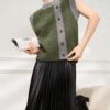 Women's Crew Neck Knitwear Manufacturer - MOQ 100 pcs - Style 7157