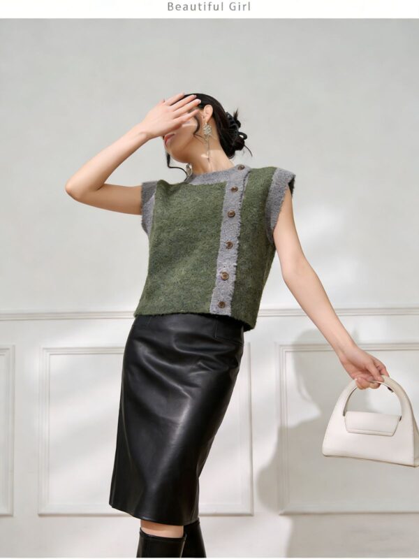 Women's Crew Neck Knitwear Manufacturer - MOQ 100 pcs - Style 7157