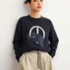 Women's Pullover Crew Neck Long Sleeve Sweater Manufacturer - MOQ 100 pcs - Style 7158