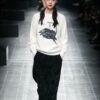 Women's Pullover Crew Neck Long Sleeve Sweater Manufacturer - MOQ 100 pcs - Style 7158