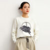 Women's Pullover Crew Neck Long Sleeve Sweater Manufacturer - MOQ 100 pcs - Style 7158