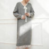 Women's Pullover Long Sleeve Knitwear Manufacturer - MOQ 100 pcs - Style 7163
