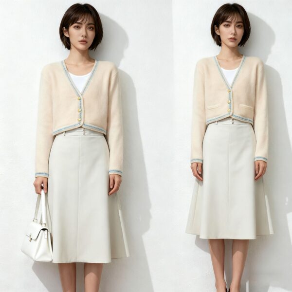 Women's Cardigan Long Sleeve Sweater Manufacturer - MOQ 100 pcs - Style 7166 Women's Cardigan Long Sleeve Sweater Manufacturer - MOQ 100 pcs - Style 7166
